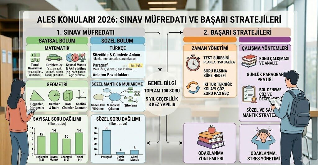 ALES konuları 2026